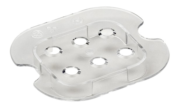 GN Einlageboden 1/6 Polycarbonat H2.5cm transparent