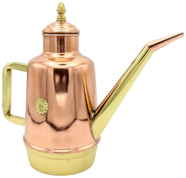 Ölkanne Kupfer-Messing 0.5l