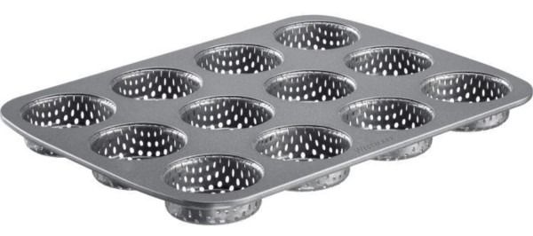12er Burger Brötchen Backform Mini, 29x22cm-