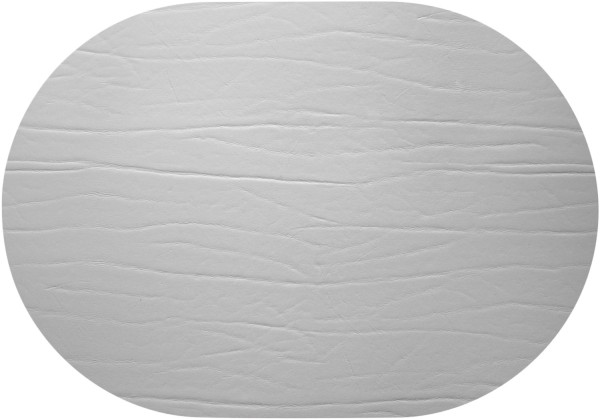 Dumbo Tischset Hellgrau oval 34x42cm