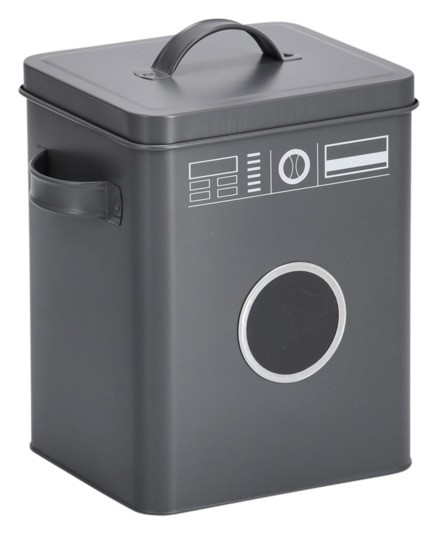 Waschpulverbox grau