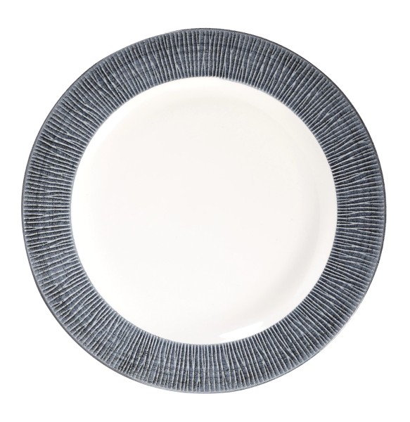 Bamboo Mist Teller halbtief Fahne schmal 23.4cm