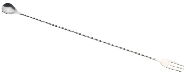 Mixlöffel mit Gabel 50cm Edelstahl