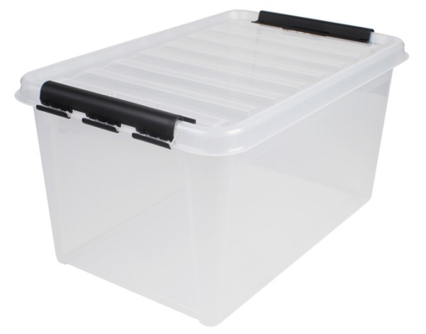 Tragbox m.Deckel transp.47l