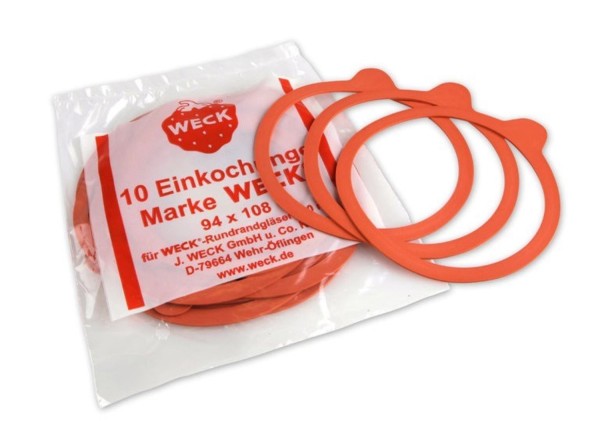 10 Stk. Einkochringe RR100 94x108