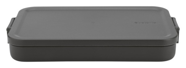 Lunchbox M&T flach d.grey 1.1l