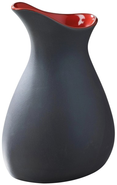 Likid Saucen-Kanne 25cl, schiefer-optik, innen rot