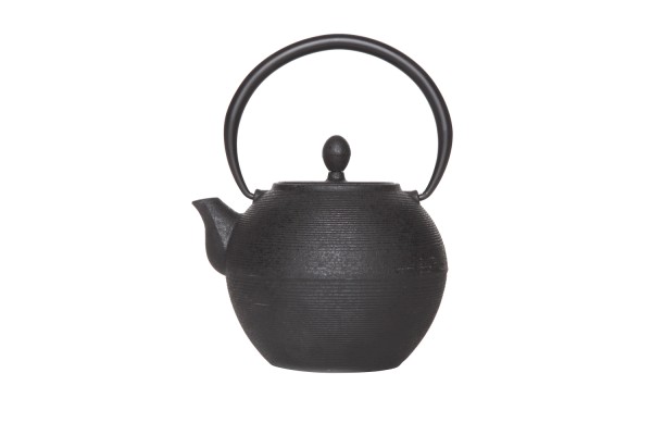 Akita Teekanne m. Filter, black Gusseisen - 1.25 L