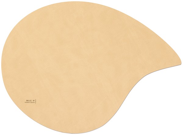 Tischset 45x35cm tropfen beige