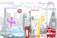 City Lounge Tischset 45x30 cm