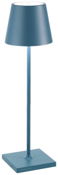 Poldina Pro Tischlampe 11.1x38cm blau