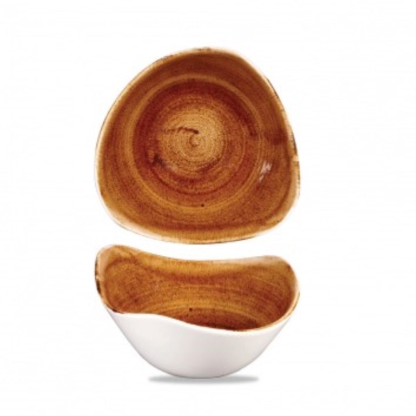 Stonecast Patina Vintage Copper Triangel Schüssel 15.3cm