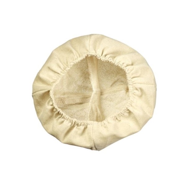 Bezug für Korb, rund klein, beige