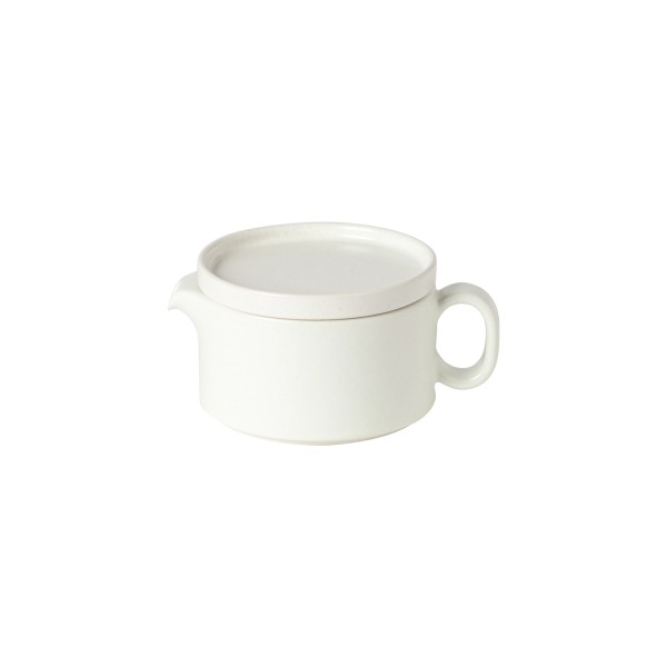 Redonda Teekanne mit Infuser 500ml 17.3x12.4cm H8.2cm weiss