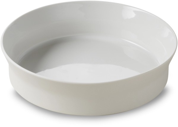 Contre-Jour Teller tief D20cm alabaster weiss