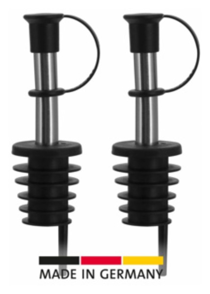 2 Stk. Ausgiesser Inox Eco-Pour PE-Korken