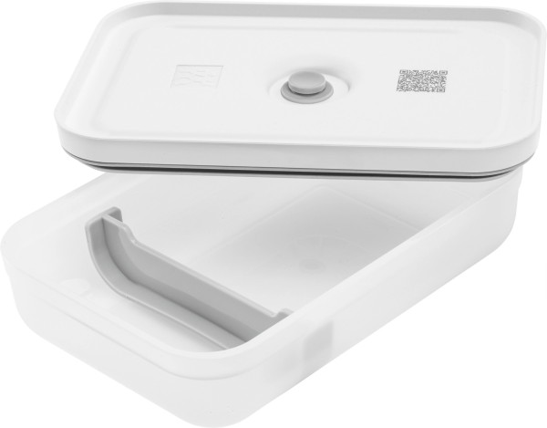 Vakuum-Lunchbox flach L, Kunststoff, 21.7x14.6x6.5cm - 1.0L