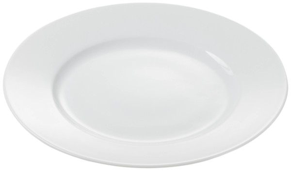 Page Blanche Teller flach D22.5cm H2.5cm weiss