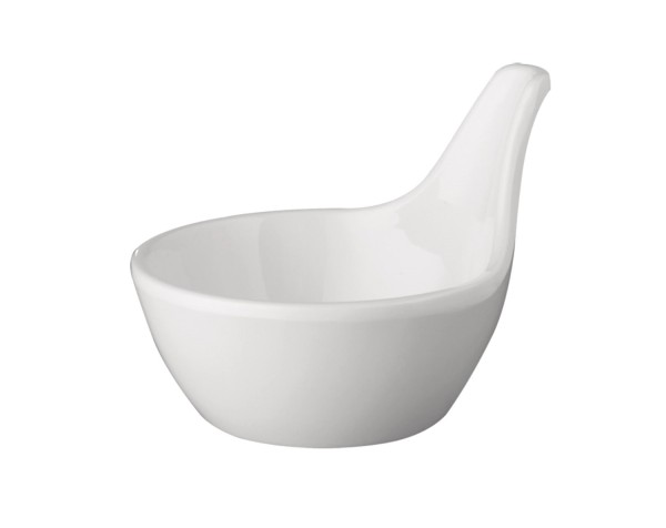 Schälchen weiss zu Tablett Gourmet