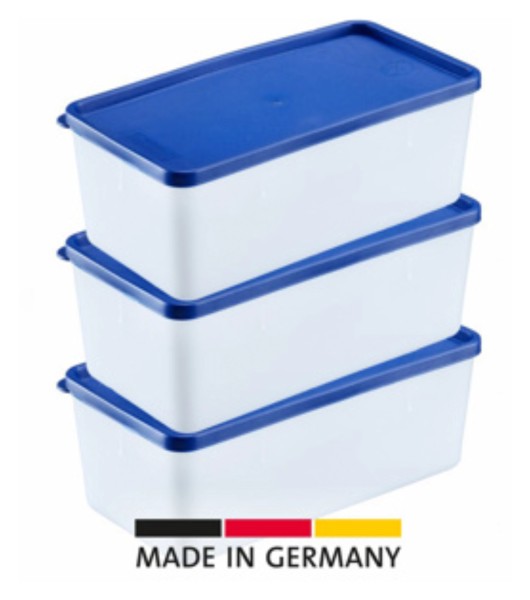 3 Stk. Gefrierdosen Trio 1.5l