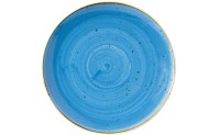 Stonecast Cornflower Blue Coupe Teller flach 16.5cm