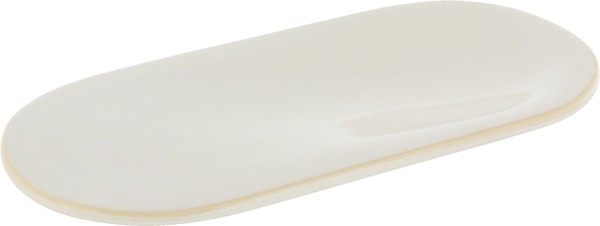 Bread & Bite Platte oval 22x10cm, beige