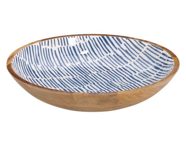 Schale blau ø 30x6 cm