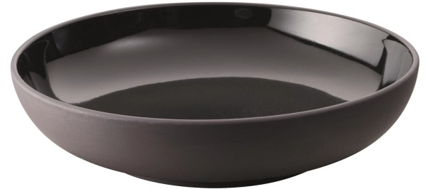 Gourmetteller tief, H:4.5cm, Ø17.5cm, schwarz