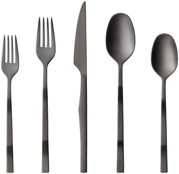 Ramo Besteckset 5tlg 18/10 schwarz