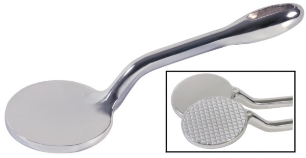 Fleischklopfer 0.75 kg mit geriffelter Fläche