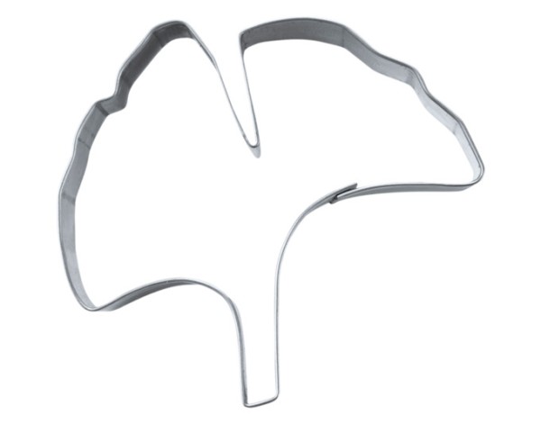 Ausstecher Ginkgoblatt 6.5 cm