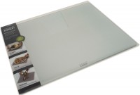 Glasschneideplatte silber, 40x50x0.7cm