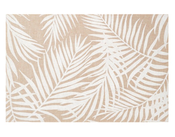 Tischset Palme weiss 45x30cm