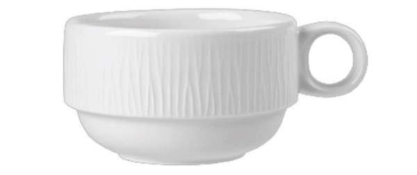 Bamboo White Tasse 20cl, stapelbar