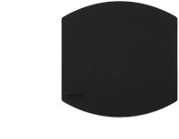 Topfuntersetzer hot mat 22cm oval schwarz