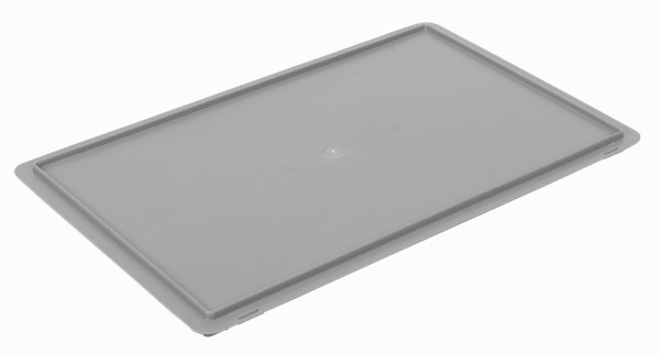 Deckel grau lose 60x40cm zu Stapelbehälter