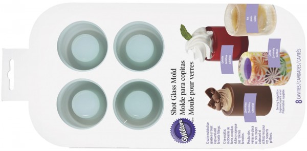 8er Shot Glas Form, Silikon