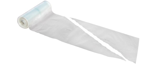 Einwegspritzbeutel L: 55cm Rolle à 100 Stk.