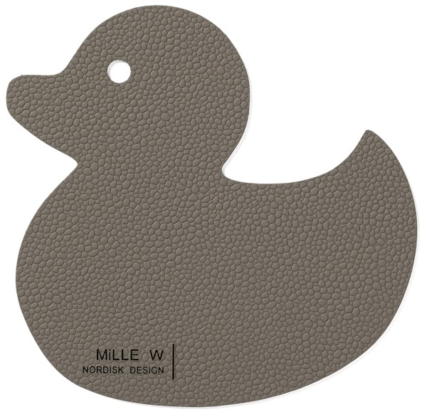 Untersetzer ente grau