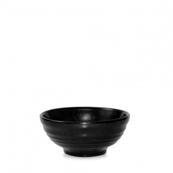 Bit on the Side Onyx Black Schale geriffelt 28cl