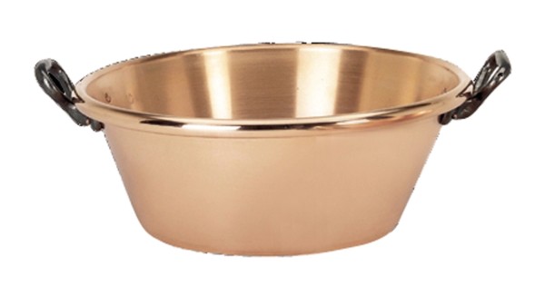 Marmeladentopf Kupfer D:38cm H:15cm 9 L
