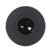 Teller Sphère schwarz Black ink H: 5cm, Ø 30.3cm