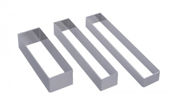 Tortenring rechteckig 10x2.5cm H: 3cm