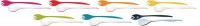 Multico Pack, Duo Salatbesteck 7-tlg. assortiert 32 cm