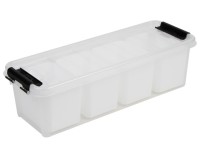 Tragbox m.Deckel m.4 Einsätzen