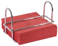 Serviettenhalter für 33x33cm Servietten mit 1/4 Falz
