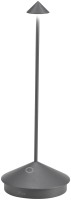 Pina Tischlampe 10.5x29cm dunkelgrau