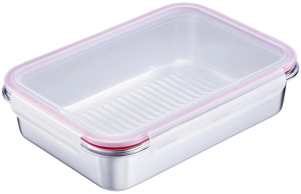 Edelstahl Lunch Box/ Frischhaltedose 2500ml