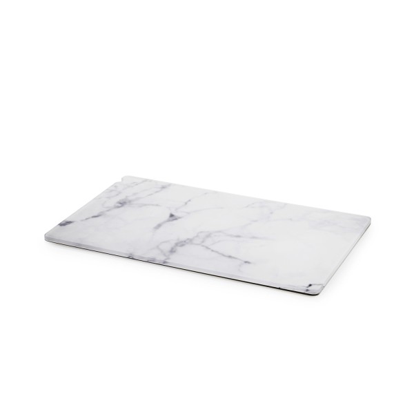En Scene Platte GN 1/1 Nacryl weiss marmor