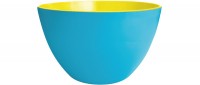 Duo Schüssel blau/gold 22 cm